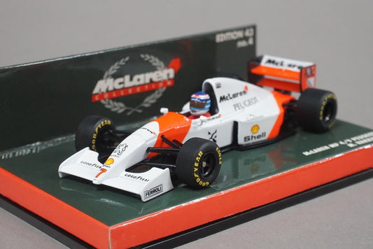 1:43 MINICHAMPS 530944307 McLaren MP 4/9 Peugeot Mika Hakkinen #7