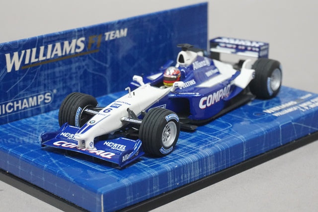 1:43 MINICHAMPS 400010006 Williams F1 BMW FW23 J.P.Montoya #6 White / Blue