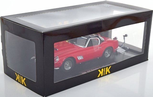 KKDC181046 KK scale 1:18 Ferrari 250 GT California Spider 1960 European Version Red/Black *Hardtop included