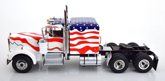 RK180125 ROAD KINGS 1:18 Kenworth W900 Stars & Stripes