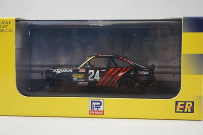 1:43 EBBRO ER-502 ADVAN Sunny TOMEI #24 Black x Red Excite Racing Series