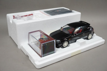 M85003 MH MOTORHELIX 1:18 Honda Civic Type R EK9-120 Later Fully Retractable Starlight Black Pearl