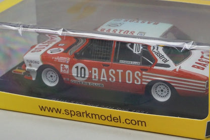 1:43 SPARK SB334 BMW 530i 24h SPA 1981 #10 model car