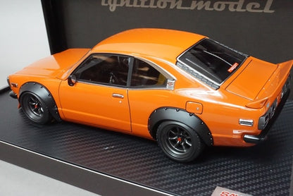 1:18 Ignition Model IG1143 Mazda Savanna (S124A) Semi-Works Orange