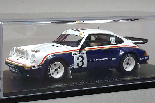 1:43 SPARK S1921 Porsche 911 SCRS Costa Brava Rally 1984 #3