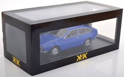 KKDC181092 KK scale 1:18 Alfa Romeo Alfetta GTV 2000 1976 Blue model car