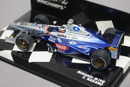 1:43 MINICHAMPS 430980022 Minardi M198 Shinji Nakano #22
