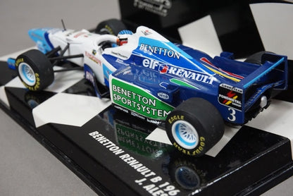 1:43 MINICHAMPS 430960003 Benetton Renault B196 J.Alesi #3