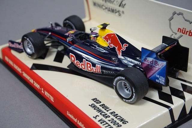 1:43 MINICHAMPS 403090085 Red Bull Racing Show Car 2009 S.Vettel #15