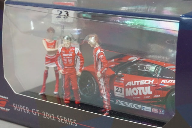 1:43 EBBRO 44901 Nissan GT-R Super GT500 2012 MOTUL AUTECH #23