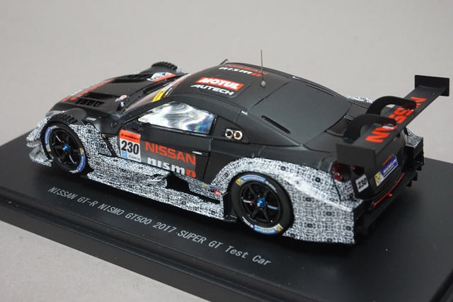 1:43 EBBRO 45501 Nissan GT-R NISMO GT500 2017 Super GT Test Car #230