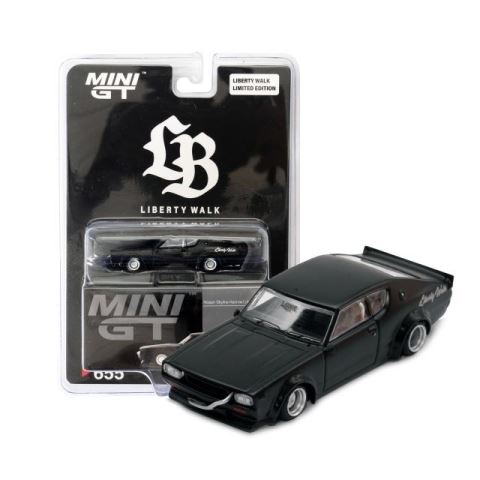 MC176-MB TSM MINI-GT 1:64 LB-Silhouette WORKS Kenmeri Matt Black LBWK limited blister specification