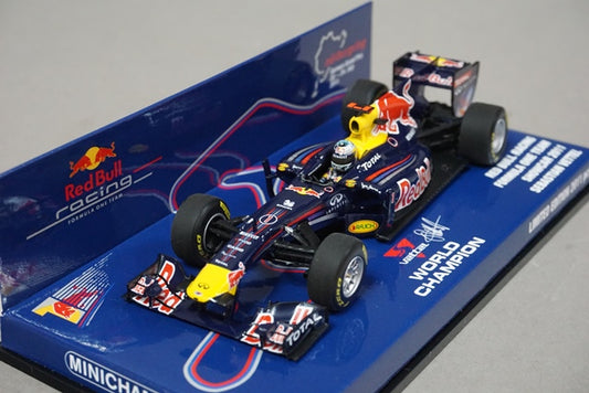 1:43 MINICHAMPS 413110271 Red Bull Racing Renault Show Car 2011 S.Vettel #1