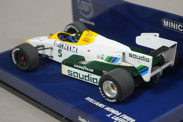 1:43 MINICHAMPS 400840005 Williams Honda FW09 1984 J.Lafitte #5 model car