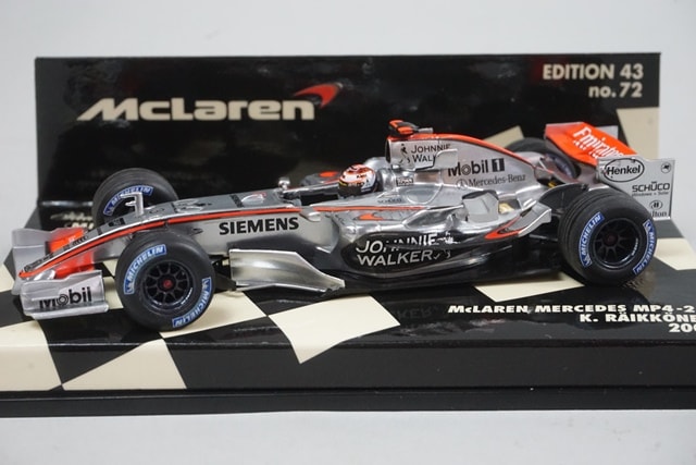 1:43 MINICHAMPS 530064303 McLaren Mercedes MP4-21 2006 K.Raikkonen #3