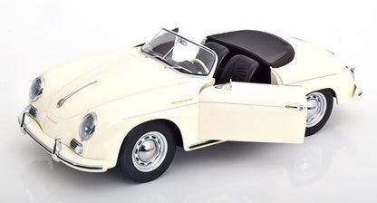 KKDC120094 KK scale 1:12 Porsche 356 A Speedster 1955 White