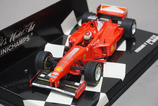 1:43 MINICHAMPS 430980004 Ferrari F 300 V10 1998 E.Irvine #4