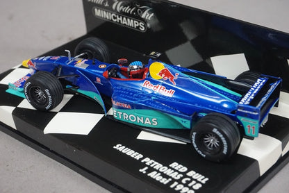 1:43 MINICHAMPS 430990011 Red Bull Sauber Petronas C18 1999 #11 J.Alesi