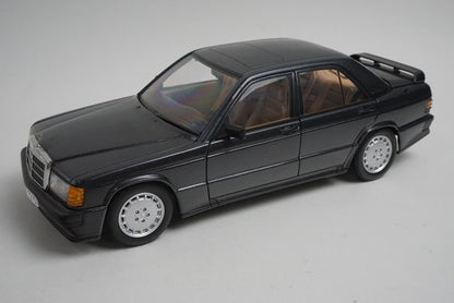 1:18 AUTOart 76122 Mercedes Benz 190E 2.3 16V Blue Black Metallic model car