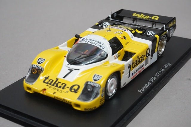 1:43 SPARK Porsche 956 LM 1986 #7 model cars 9580006810052