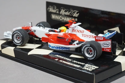 1:43 MINICHAMPS 400060007 Panasonic Toyota Racing TF106 2006 R. Schumacher #7