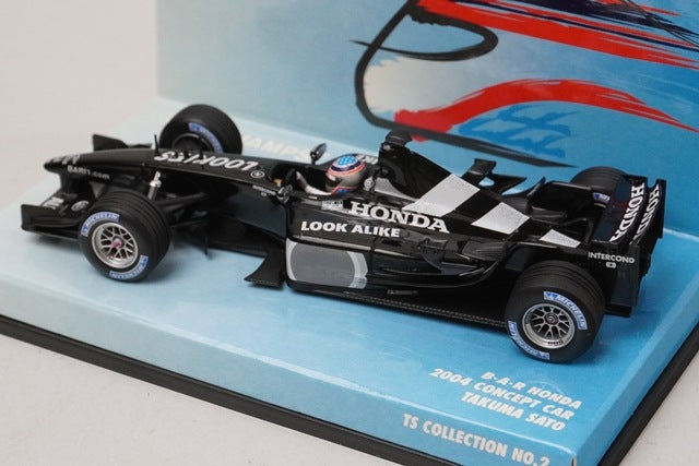 1:43 MINICHAMPS 518034399 BAR Honda Concept Car TS02 2004 Takuma Sato