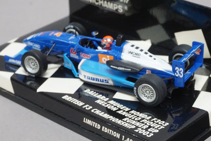 1:43 MINICHAMPS 400030333 Dallara Mugen Honda F303 2003 N.A.Piquet #33