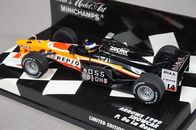 1:43 MINICHAMPS 430990085 Arrows Show Car 1999 P. de la Rosa #14