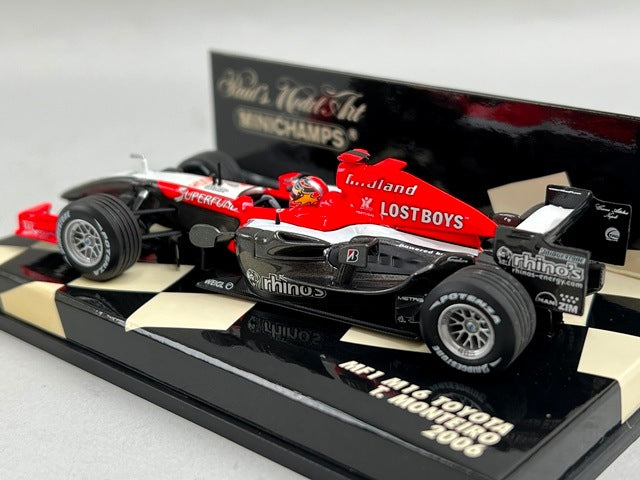 1:43 MINICHAMPS 400060018 MF1 Racing Toyota MF1 2006 T. Monteiro #18 model car