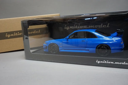 1:18 ignition model IG2780 Nissan Skyline GT-R (BCNR33) Blue