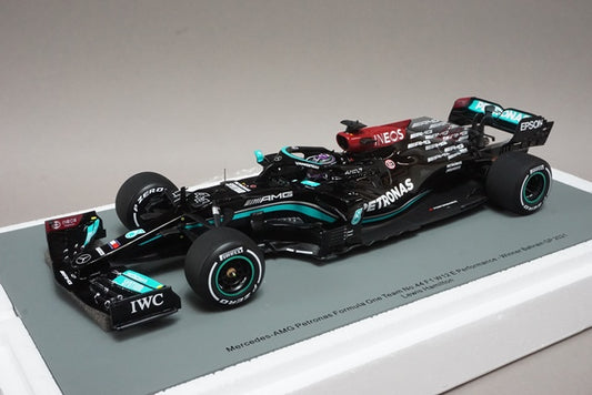 1:18 SPARK 18S576 Mercedes AMG W12 E Performance Bahrain Win 2021 L.Hamilton #44