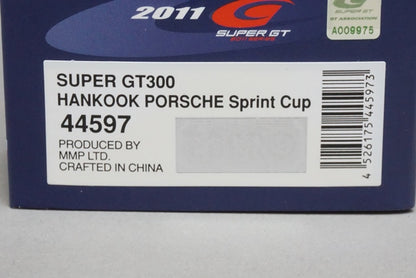 1:43 EBBRO 44597 Hankook Porsche Super GT300 2011 Sprint Cup #33