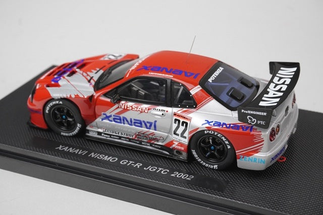 1:43 EBBRO P409 Xanavi NISMO GT-R JGTC 2002 #22 model car