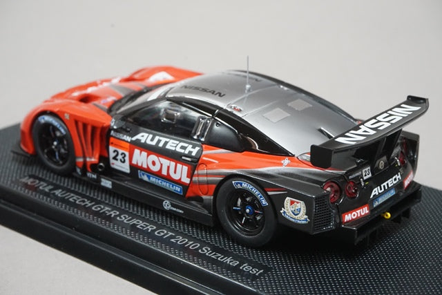 1:43 EBBRO 44315 MOTUL AUTECH GT-R Super GT 2010 SUZUKA Test #23