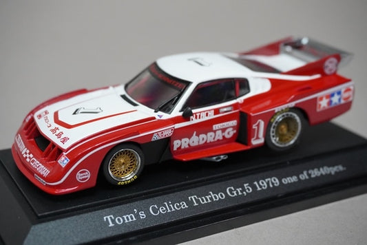 1:43 EBBRO 43261 Toyota Tom's Celica Turbo Gr.5 1979 #1 model car