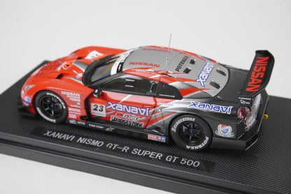 1:43 EBBRO 44044 Xanavi Nismo GT-R Super GT 500 #23 model car