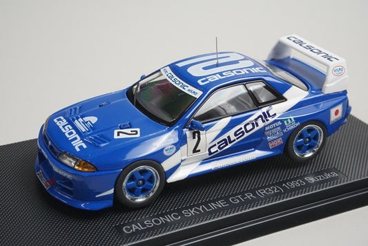 1:43 EBBRO 44573 Calsonic Skyline GT-R (R32) Suzuka 1993 #2 model car