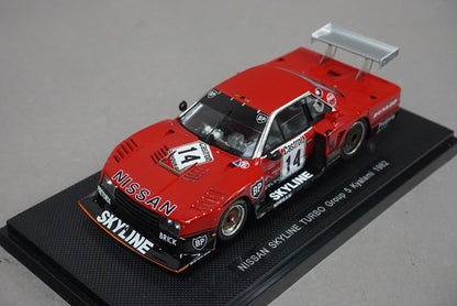 1:43 EBBRO 44519 Nissan Skyline Turbo Group 5 Kyalami 1982 #14