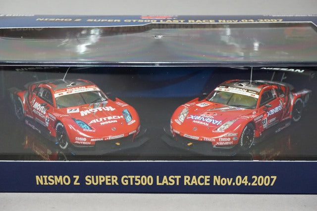 1:43 EBBRO 43983 Nissan Nismo Z Super GT500 Last Race 2007 #22 / #23