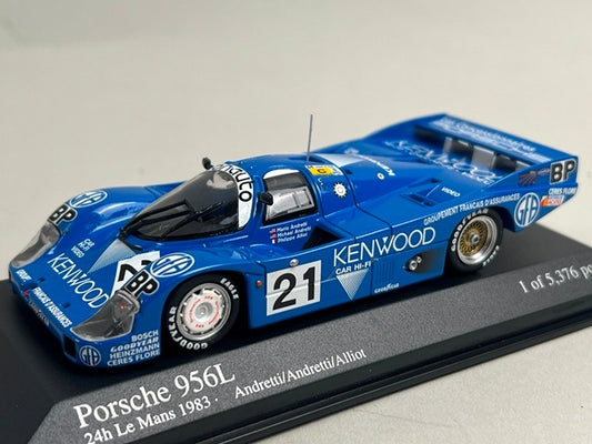 1:43 MINICHAMPS 430836521 Porsche 956L 24H LM 1983 #21 model car