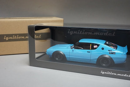 1:18 ignition model IG3219 LB-WORKS Kenmeri 2Dr Light Blue