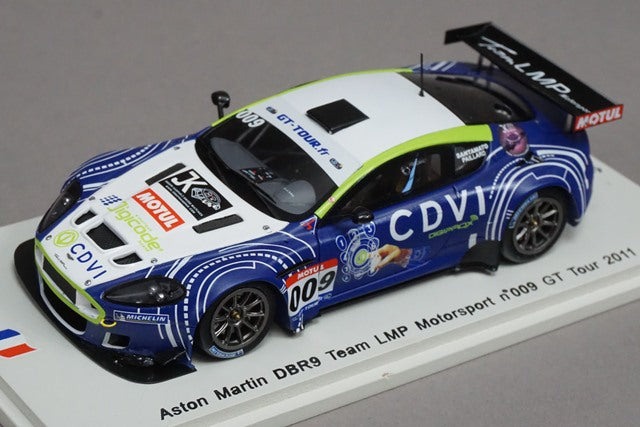 1:43 SPARK SF027 Aston Martin DBR9 Team LMP Motorsports GT Tour 2011 #009