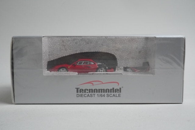 TM64-01A Tecnomodel 1:64 Ferrari F40 LM Press Version 1996 Red w/BBS Silver Wheels