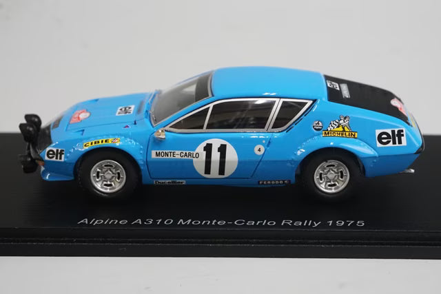 1:43 SPARK S5494 Alpine A310 Monte Carlo Rally 1975 #11