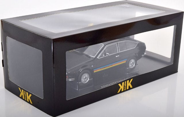 KKDC181094 KK scale 1:18 Alfa Romeo GTV 2000 Turbodelta 1979 Black/Matte Black
