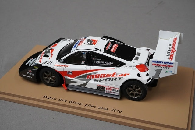 1:43 SPARK 43PP10 Suzuki SX4 Pikes Peak Winner 2010 model car