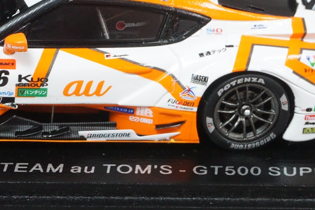 1:43 SPARK SGT060 au TOM'S GR Supra GT500 Super GT 2023 #36