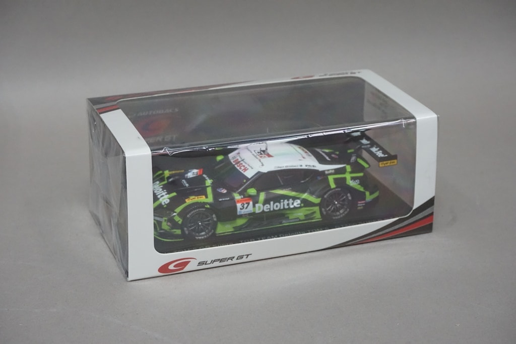 1:43 SPARK SGT061 Deloitte TOM'S GR Supra GT500 Super GT 2023 #37