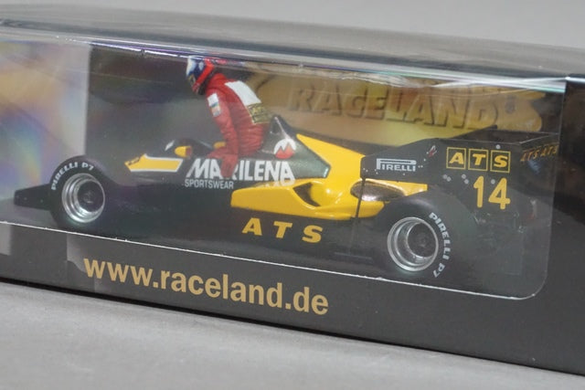 1:43 SPARK RS1731 ATS D7 BMW Turbo F1 German GP 1984 #14