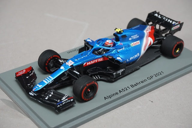 1:43 SPARK S7665 Alpine A521 Bahrain GP 2021 #31